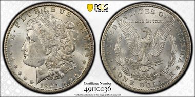 1901-O $1 MS63