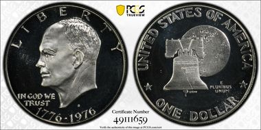 1976-S $1 Silver PR66DCAM