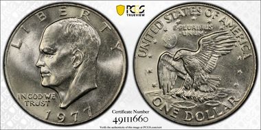1977 $1 MS64