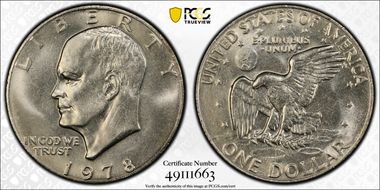 1978 $1 MS64