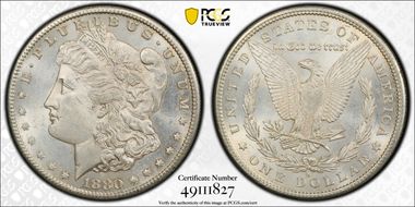 1880-S $1 MS62