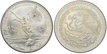 1996-Mo Onza Libertad Ag MS64
