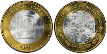 2005-Mo 100 P Dist.Federal MS65