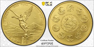 2022-Mo Onza Libertad Gold MS70