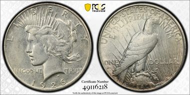 1926-S $1 XF40