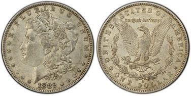 1882-O/S $1 Strong XF45