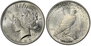 1923 $1 MS65+