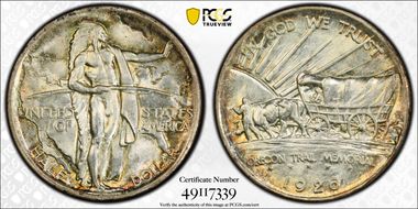1926-S 50C Oregon MS66