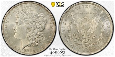 1882-O $1 MS64