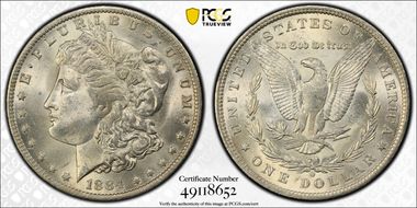 1884-O $1 MS63