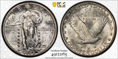 1928-S 25C MS66FH