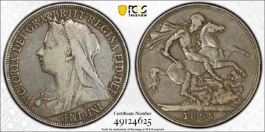 1895 Crown S-3937 LVIII Edge VF20