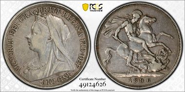 1896 Crown S-3937 LX Edge VF30