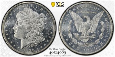 1888-O $1 MS61PL