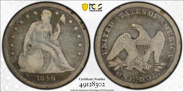 1846-O $1 F12