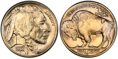 1938-D 5C Buffalo MS66