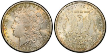 1880-S $1 MS64