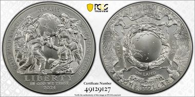 2024-P $1 Greatest Generation First Strike MS70