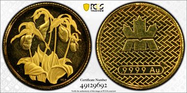 No Date Token Golden Slipper RCM Token 20mm Au MS63