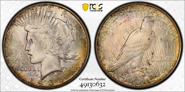 1935-S $1 MS66