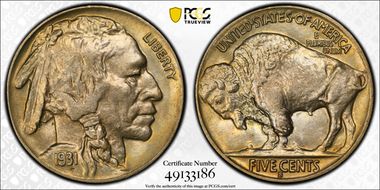 1931-S 5C MS65