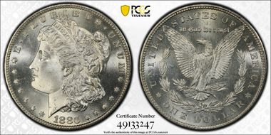 1880-S $1 MS66