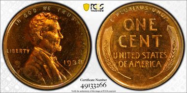 1938 1C PR63RB