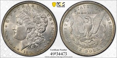 1892-O $1 AU58