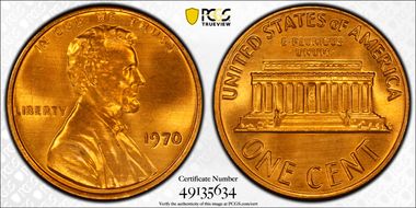 1970 1C MS67+ RD