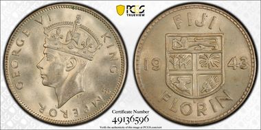 1943-S Florin MS64