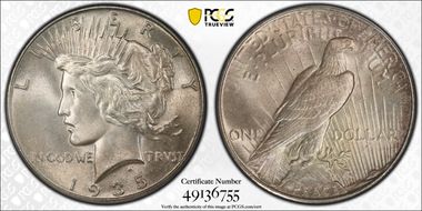 1935 $1 MS67