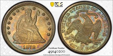 1878-CC 25C MS64