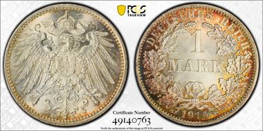 1915-A Mark J-17 MS67+