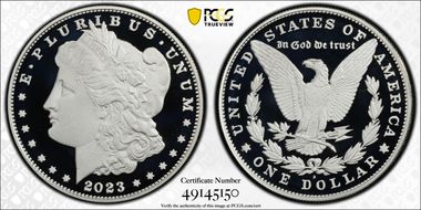 2023-S $1 Morgan Dollar PR69DCAM