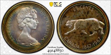 1967 25C 0.800 Ag PL68