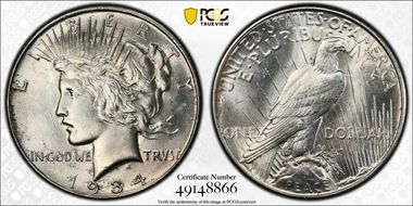 1934 $1 MS63