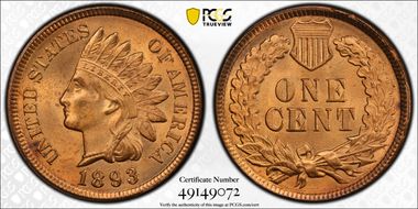 1893 1C MS64RD