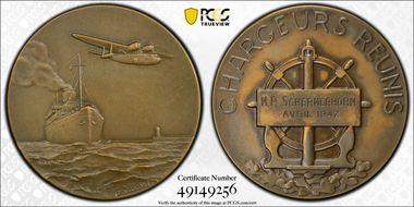 No Date Medal Chargeurs Reunis Matte AE SP63