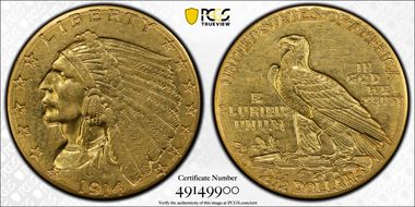 1914-D $2.50 N1