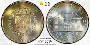 1989 175 Kr Constitution MS66