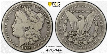 1879-CC $1 Capped Die VG8