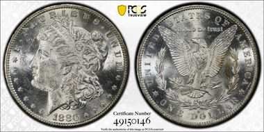 1880-S $1 MS61