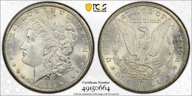 1885-CC $1 MS63