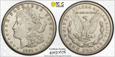 1921-S $1 XF40