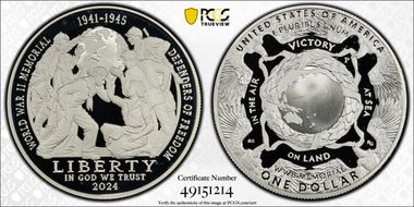 2024-P $1 Greatest Generation First Strike PR70DCAM