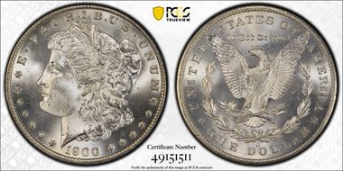 1900-O $1 MS66