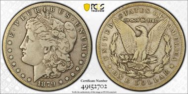 1879-CC $1 Capped Die F15