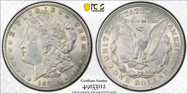 1921 $1 Morgan N1