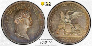 1814 Medal Bramsen-1452 Julius-2988 SP61