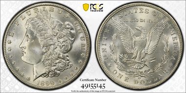 1899-O $1 MS66